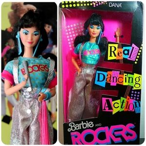 🆕Barbie & the rockers "Dana" - asian Barbie